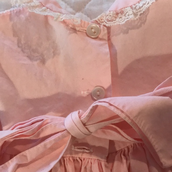 Vintage pleated girls dress - Picture 4 of 4